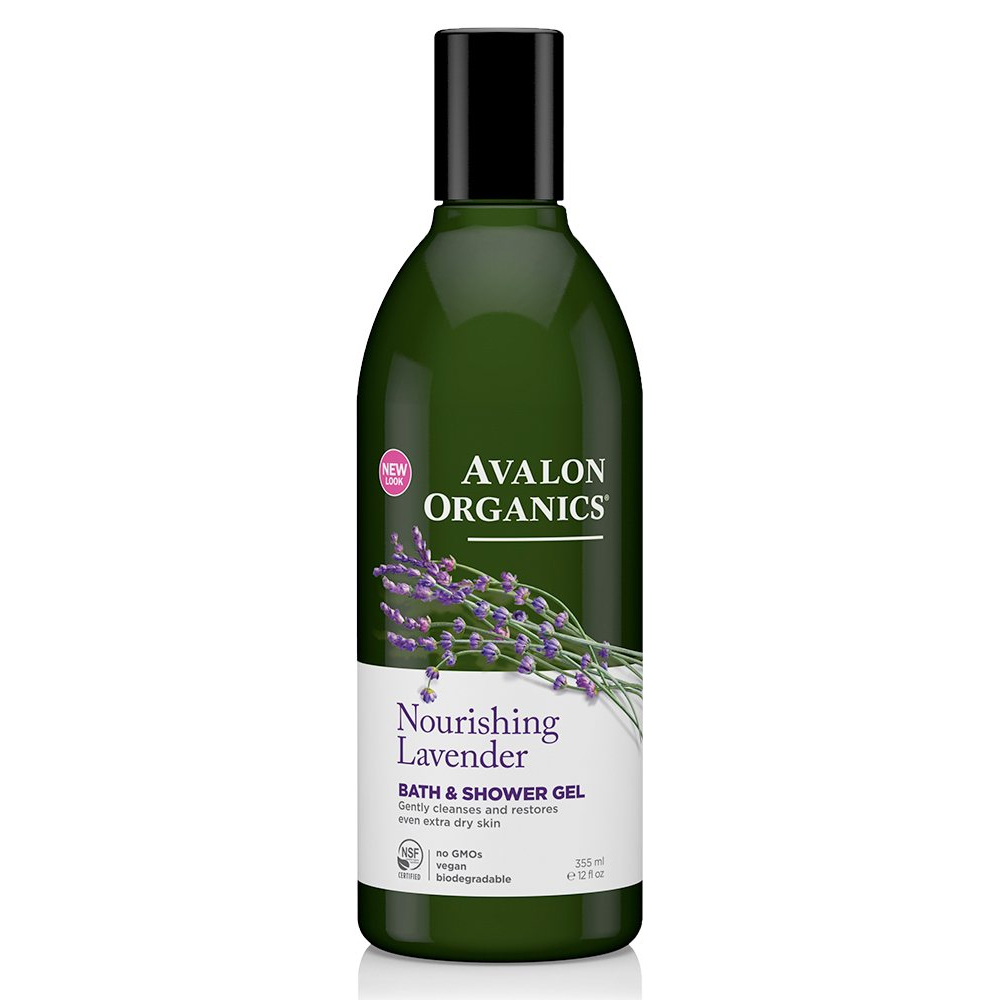 Avalon Organics Lavender Bath & Shower Gel 350ml